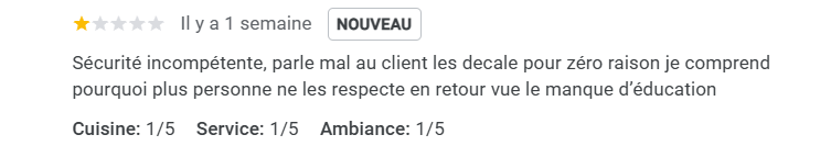 supprimer avis google commentaires client négatif
