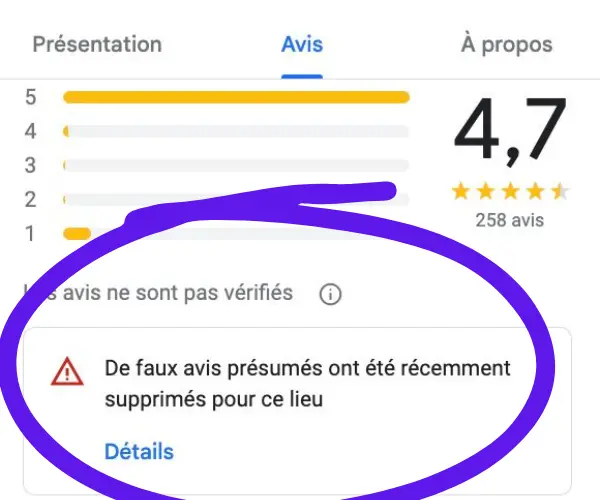 acheter des avis google faux avis 