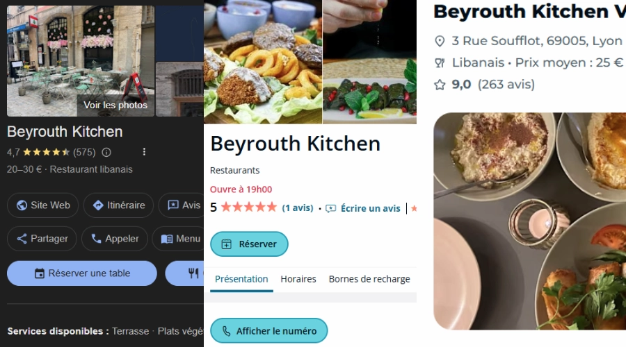 Maintenir la cohérence des informations sur toutes les plateformes pour la communication de son restaurant