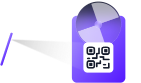 Vos clients scannent le QR Code 