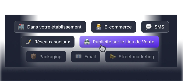 7. Diffusez votre jeu concours sur tous vos canaux